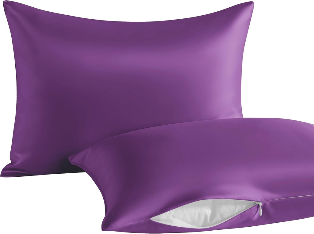 Ntbay 2 Pack Pillows with Stain Pillowcases, Soft Cotton Down Alternative 13x18 Zippered Pillows for Sleeping in Crib Bed - Machine Washabl…