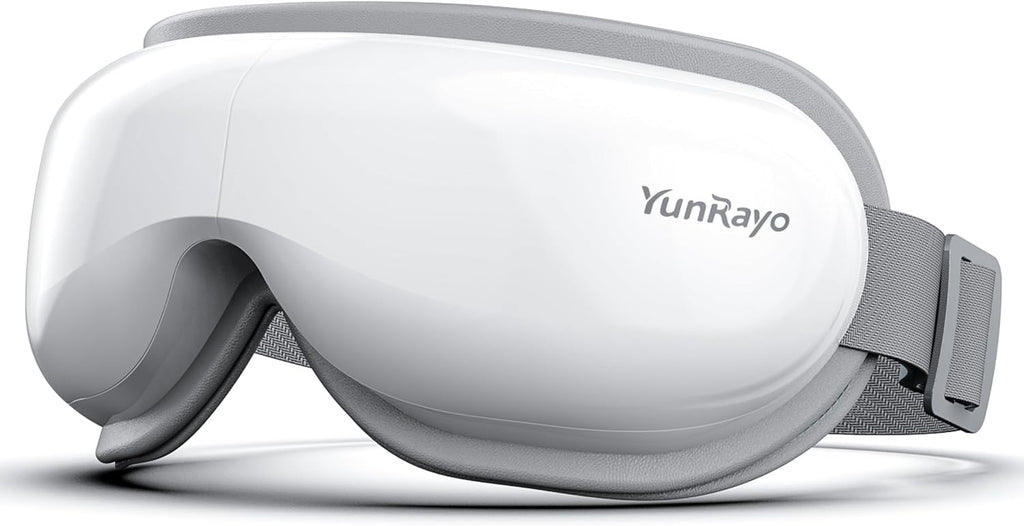 YunRayo Eye Massager with Bluetooth Music, Heating & Vibration-Wireless Massage Mask for Relieving Dry Eyes, Eye Strain & Headaches,…