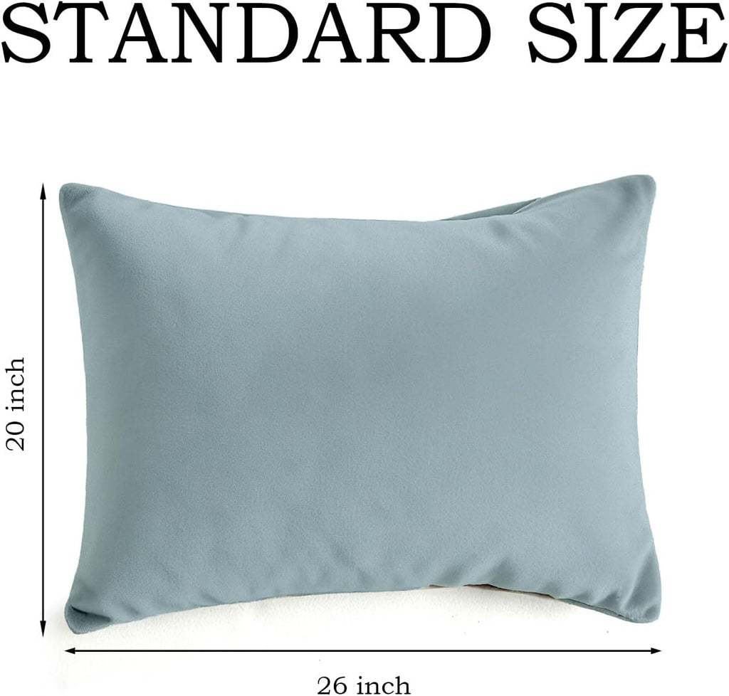 QJFabricCO Q&J Fabric Co.Bedding Pillow Cases Standard Size set of 2 Soft Brushed Microfiber Pillow Cover, Wrinkle-Free, Fade-Resistant, Envel…