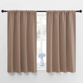 NICETOWN Kitchen Window Blackout Curtains - Window Treatment Thermal Insulated Rod Pocket Blackout Draperies/Drapes for Bedroom/Kitchen…