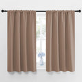 NICETOWN Kitchen Window Blackout Curtains - Window Treatment Thermal Insulated Rod Pocket Blackout Draperies/Drapes for Bedroom/Kitchen…