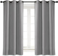 NICETOWN Blackout Curtain Blind for Bedroom Thermal Insulated Grommet Blackout Room Darkening Drape/Drapery (Single Panel, W42 x L63…