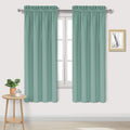 DWCN Blackout Curtains for Living Room Thermal Insulated, Energy Saving & Noise Reducing Bedroom Curtains, Sage Green, W 42x L 63 Inch…