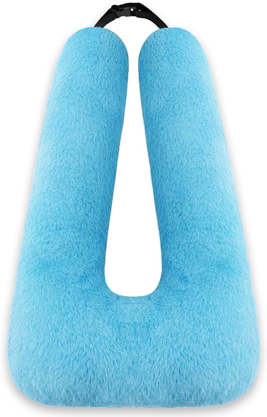 Swemos Travel Pillow, Car Pillow for Kids & Adults - Ergonomic Travel Pillows Sleeping Aid for Neck & Body Support, Car Travel Essentials…