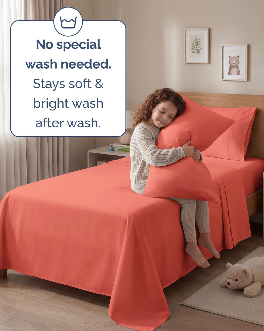 Twin 4 Piece Sheet Set - Comfy, Breathable & Cooling - Soft Hotel Luxury Bedding for Women, Men, Kids, Teens & Children - 1 Flat & 1…
