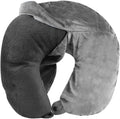 Cloudz Washable Travel Neck Pillow Cover - Grey