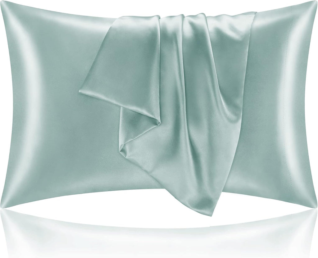 Bedelite Satin Pillowcase for Hair and Skin, Super Soft and Cooling Similar to Silk Pillow Cases 2 Pack with Envelope Closure, Gift for Wom…