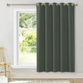 NICETOWN Room Darkening Curtains for Bedroom, Dark Mallard Thermal Insulated Drapes 72 inches Long for Office, Loft, Guestroom (1 Panel…