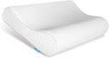 Ergonomic Memory Foam Pillow with Washable Zippered Soft Cover Contour Cervical pillows for Neck Pain and Side Sleeper Back Support…
