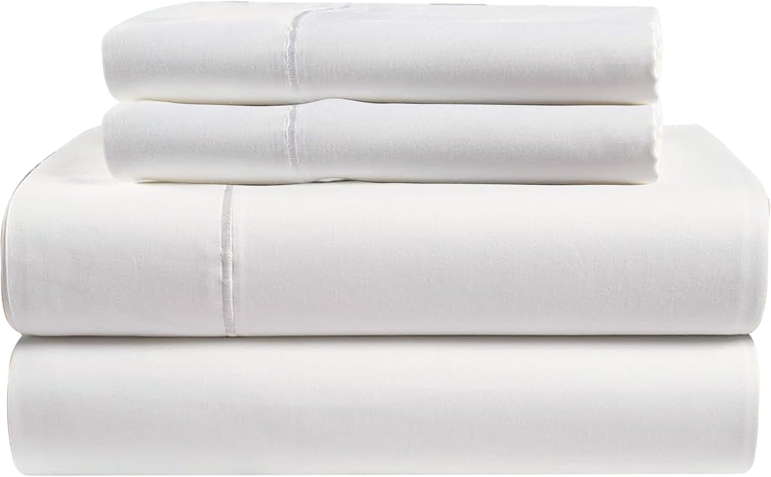 Ambra Linens 100% Organic Cotton Sheets King Size - 4 PC Organic King Size Sheets Set - Soft, Comfy, Breathable & Cooling - 16” Deep Pocket…