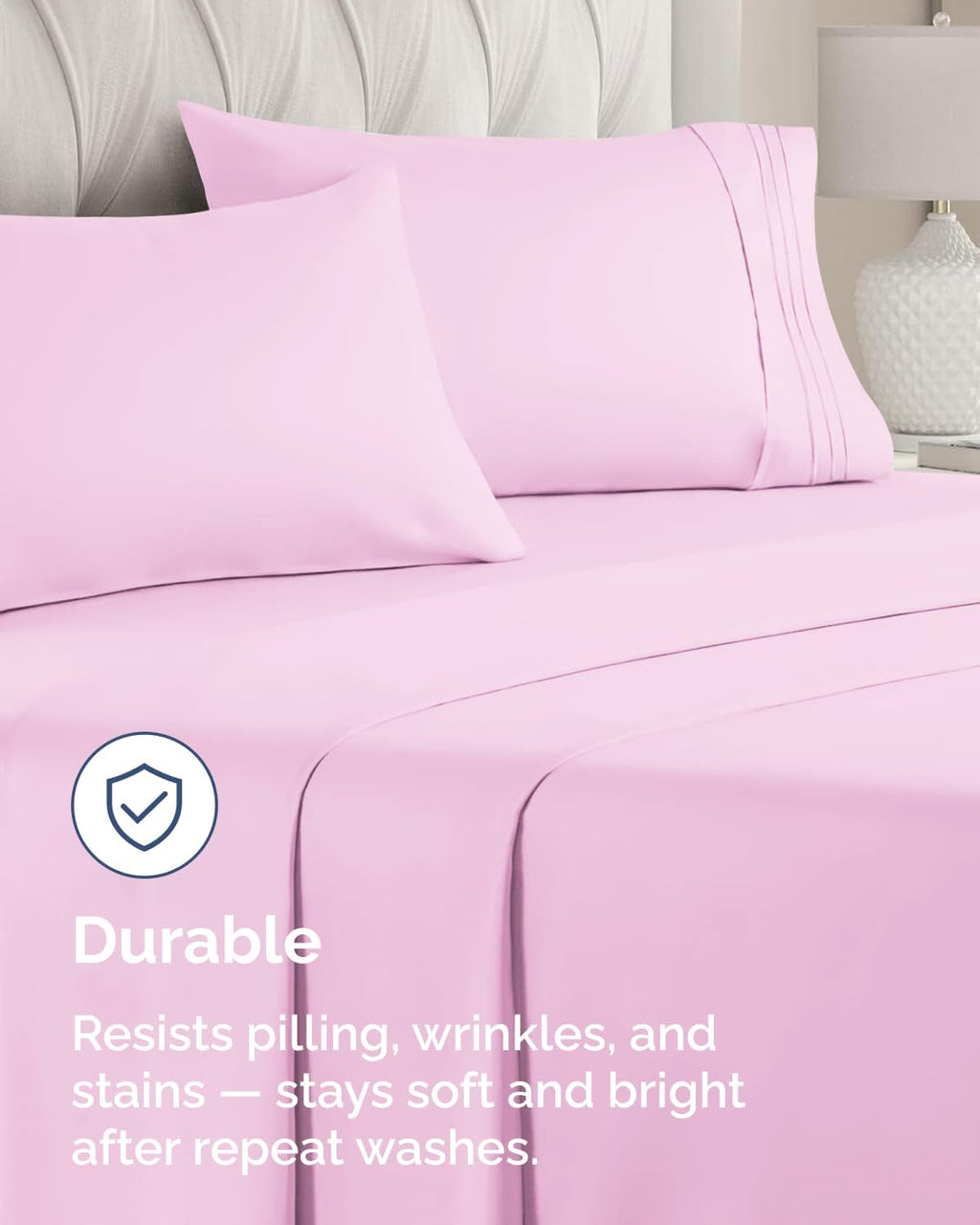 King Standard Pillow Cases Set of 8 - Ultra Soft Hotel Quality Pillowcase Covers - Comfy & Wrinkle Free - Shrink & Fade Resistant…