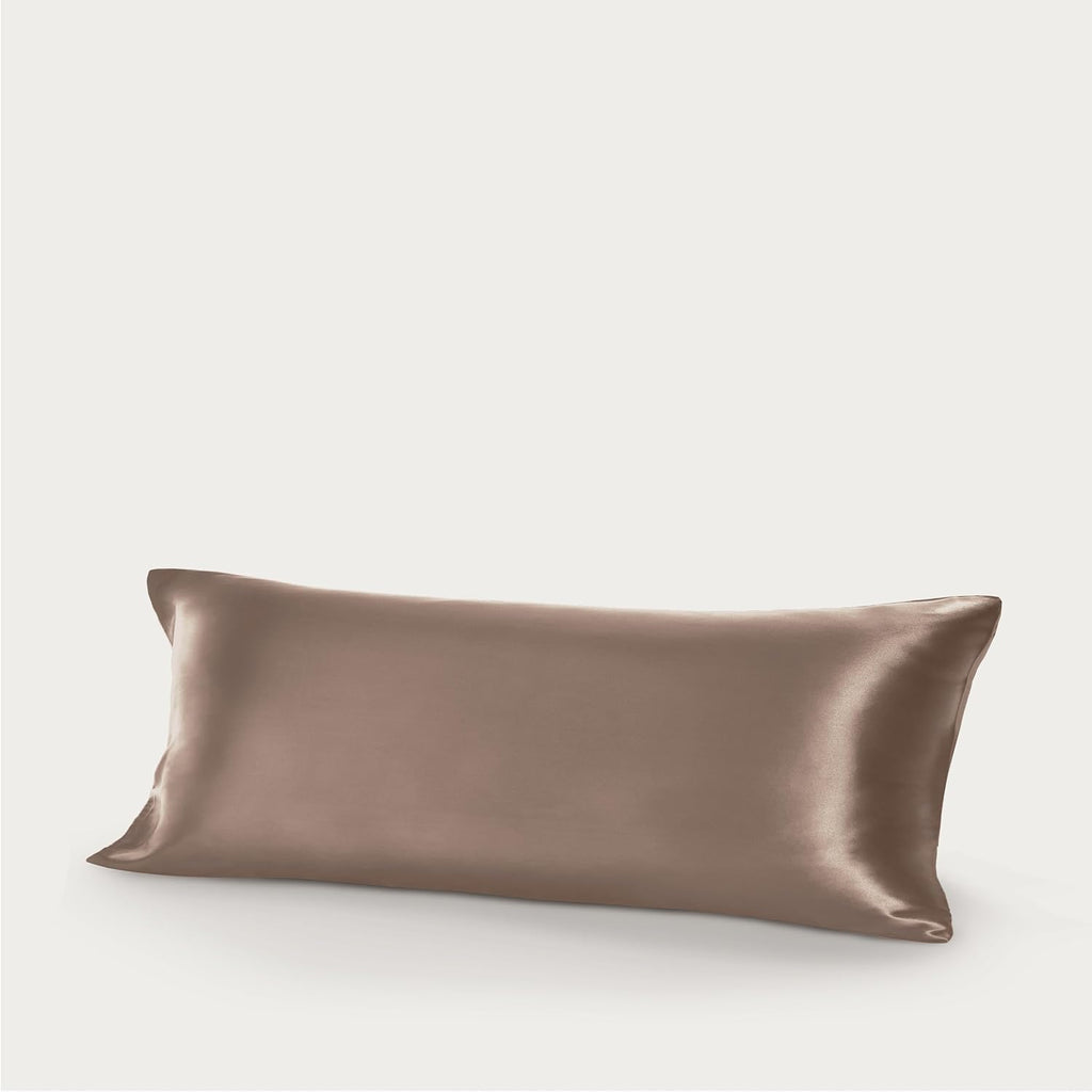 BareHome Bare Home 100% Rayon Made from Bamboo Luxury Body Size Cooling Pillowcase - Breathable - Easy Fit - Soft Bedding & Pillowcase (Bod…