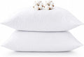 CoolShields Premium 100% Cotton Waterproof Pillow Protectors with Zipper, Breathable & Noiseless, Hypoallergenic Soft Skin-Friendly…