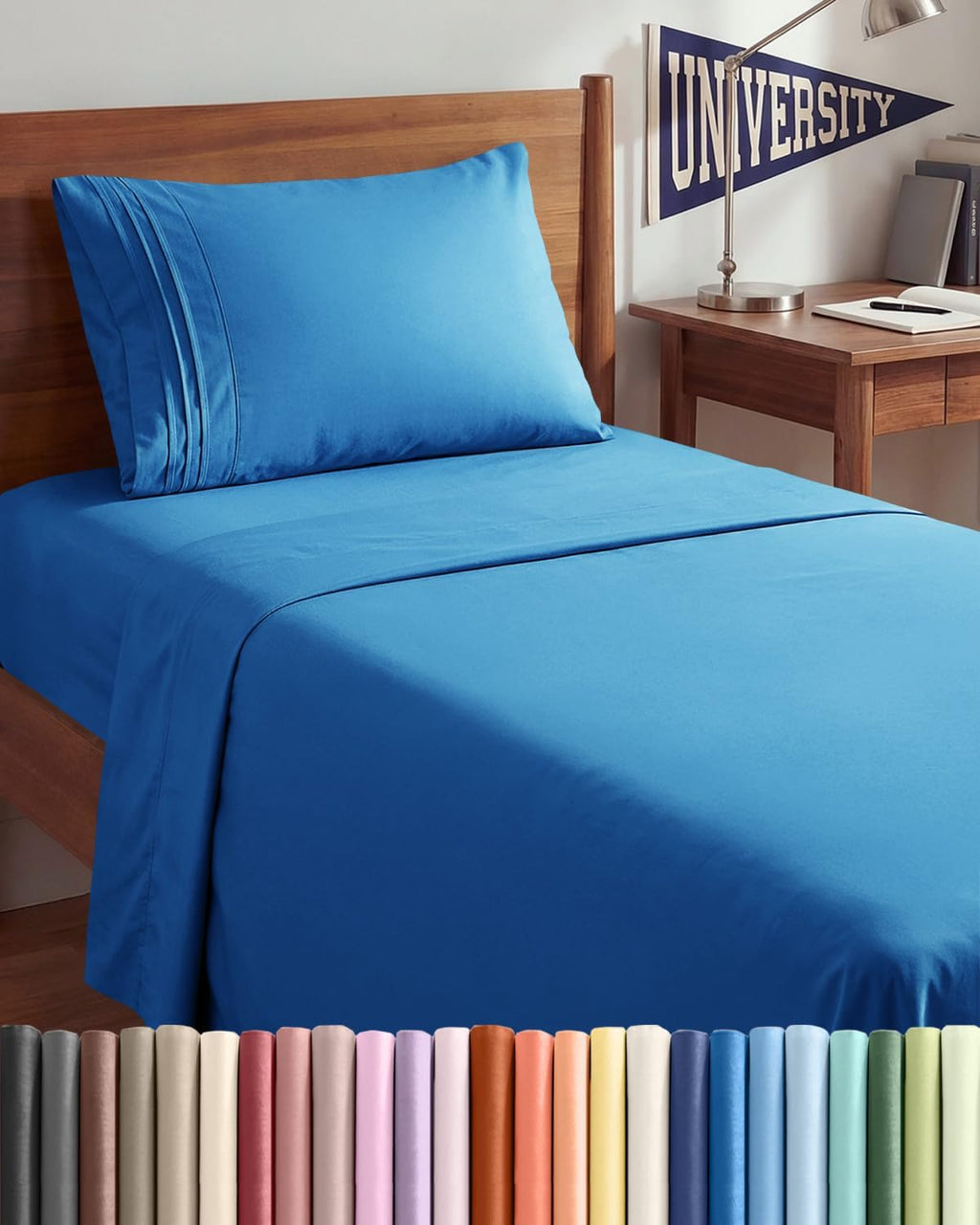 Twin XL Size 3 Piece Sheet Set - Comfy Breathable & Cooling Sheets - Hotel Luxury Bed Sheets for Women & Men - Deep Pockets, Easy-Fit…