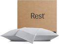 Rest ® Evercool®+ Cooling Pillowcases Standard - 2 Pillowcases for Sensitive Skin, Silver Infused Fabric for Hygienic Sleep, Silky Smooth f…