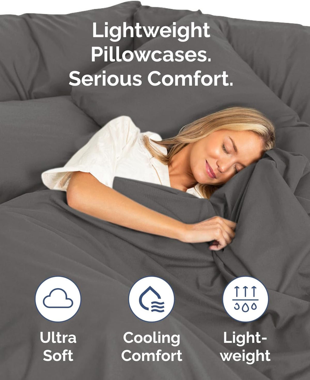 King Pillow Cases Set of 10 - Ultra Soft Hotel Quality Pillowcase Covers - Comfy, Cozy & Wrinkle Free - Shrink, Stain & Fade Resistant…