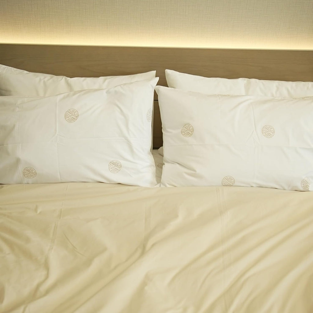 Perupima Peru Pima 415 Thread Count Percal King Pillowcases - 100% Peruvian Pima Cotton, 2 Piece (2 Pillowcases) - Cooling, Crisp, Hotel Qu…