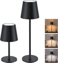 JACKYLED Cordless Table Lamps Rechargeable, 3 Adjustable Height, 5000mAh Battery Operated, 3 Colors Smooth Dimming, Portable LED…