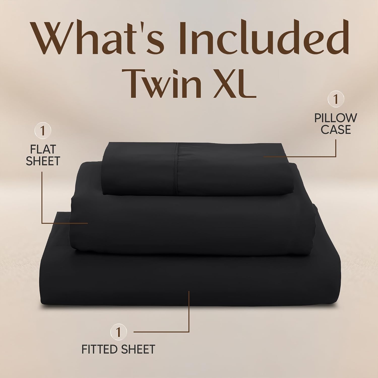 Utopiabedding Utopia Bedding Twin XL Sheet Set – 3 Piece Bed Sheets for Twin XL Size Bed, Soft and Breathable Microfiber, Includes 1 Fitted…