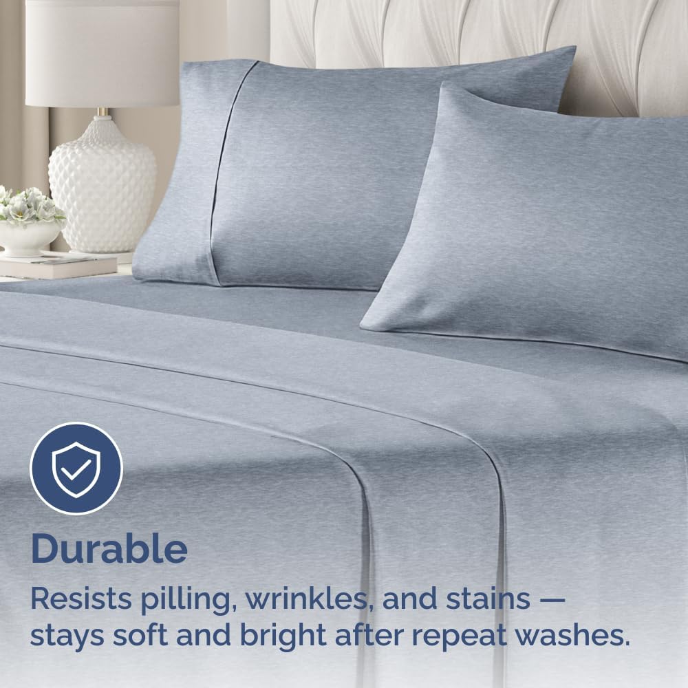 King Standard Pillow Cases Set of 2 - Ultra-Soft Hotel Quality Pillowcase Covers - Comfy, Cozy & Fade Free - Wrinkle Resistant - Machine…