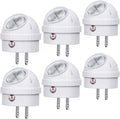 Emotionlite Plug-in Night Lights, Neutral White LED Nightlight, 360° Rotation, Dusk to Dawn Sensor, Kids, Adult, Bedroom, Hallway…