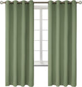 BGment Room Darkening Curtains 72 Inches Long - Grommet Thermal Insulated Drapes Window Treatment Curtains for Bedroom, 2 Panels, 52 x 72 I…