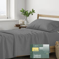 THREAD SPREAD 100% Organic Cotton Sheets Twin XL Size - 3 PC Organic Cotton Twin XL Size Percale Weave Sheet Set, Soft, Cooling, Crisp &…