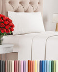 Twin Size 3 Piece Sheet Set - Comfy Breathable & Cooling Sheets - Hotel Luxury Bed Sheets for Women & Men - Deep Pocket, Easy-Fit, Extra…