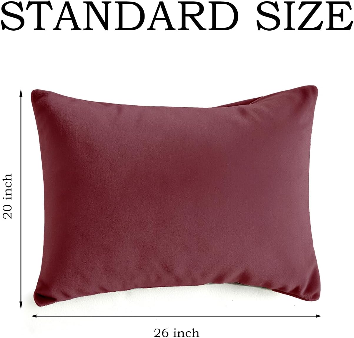 QJFabricCO Q&J Fabric Co.Bedding Pillow Cases Standard Size set of 2 Soft Brushed Microfiber Pillow Cover, Wrinkle-Free, Fade-Resistant, Enve…
