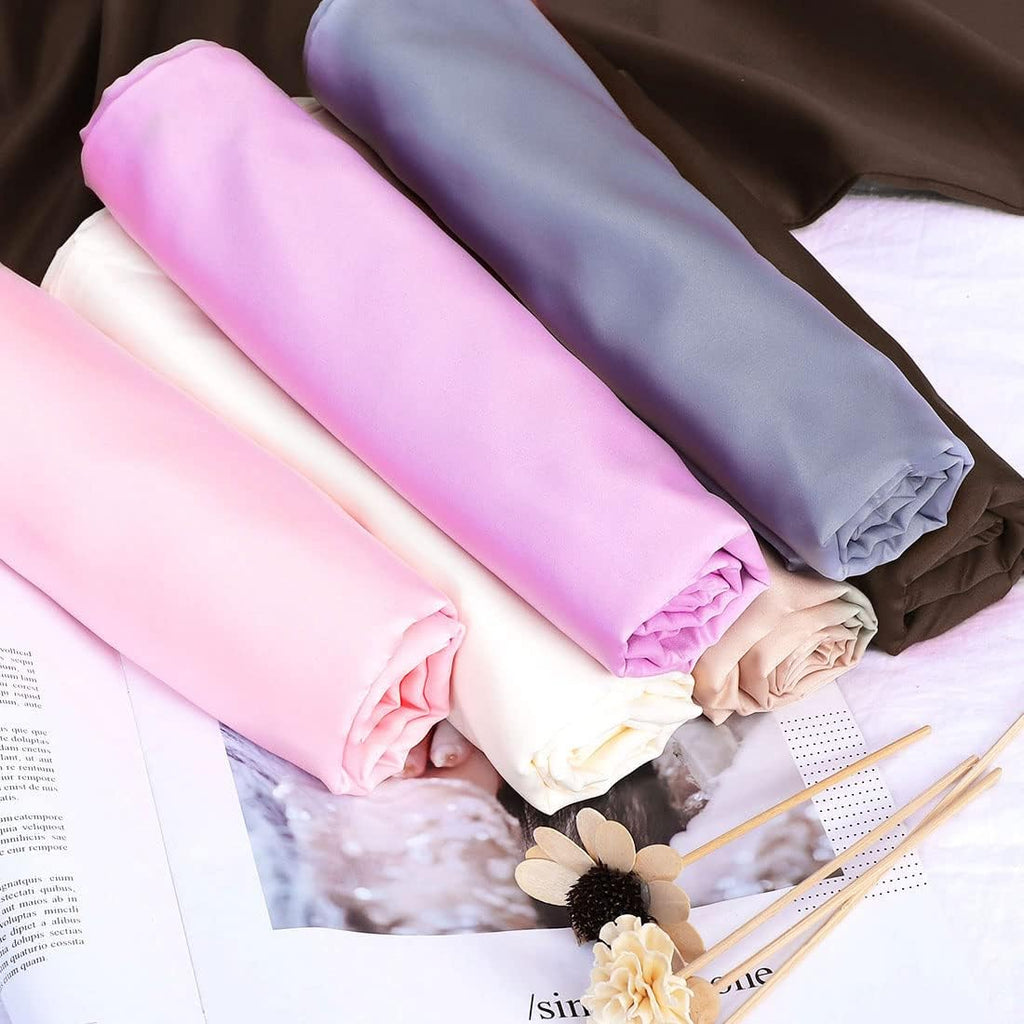 uxcell Body Pillow Cover, 20x60 Inch Brown Silky Satin Body Pillowcases for Hair and Skin, Soft Cooling Smooth Pillow Case with Envelope…