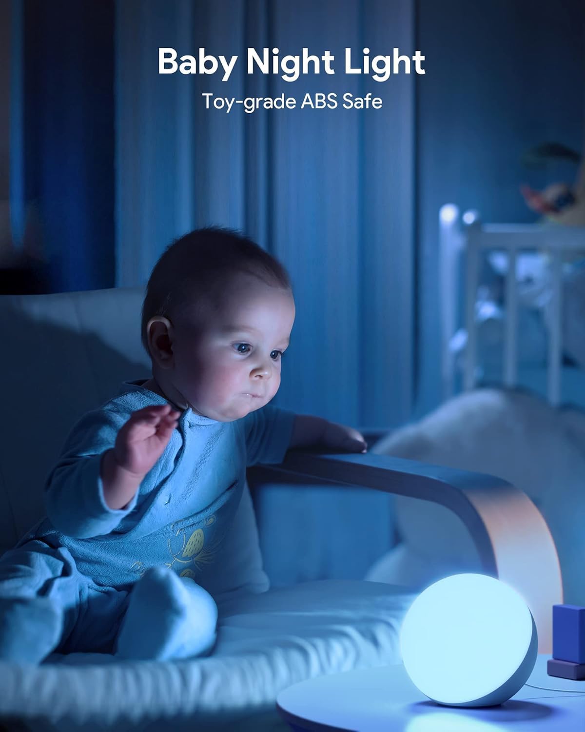 HifreeDirect Hifree Touch Lamp, Multicolor Night Light for Kids, Small LED Table Lamp for Bedroom, Dimmable Bedside Lamp with Warm & White…