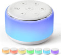 FamiSym White Noise Sound Machine Baby for Sleeping with Night Light – 34 Soothing Sounds, Rechargeable White Noise Machine for Kids…