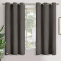 YoungsTex Blackout Curtains for Bedroom 63 Inch Long - Thermal Insulated with Grommet Room Darkening Window Drapes for Basement Office Livi…