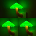 APAKI LED Mushroom Night Light Plug in Lamp, Light Sensor Night Lights Plug into Wall, Dusk to Dawn Sensor Night Light for Adults Ki…
