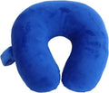 Wolf Essentials Kids Travel Neck Pillow - Cozy Soft Microfiber, Compact Design for Airplane, Car Seat, or Toddler Travel Support –…
