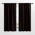 NICETOWN RV Curtains for Camper Windows - (Toffee Brown Color) 42x50 Inch, 2 Panels Set, Thermal Insulated Room Darkening Blackout…