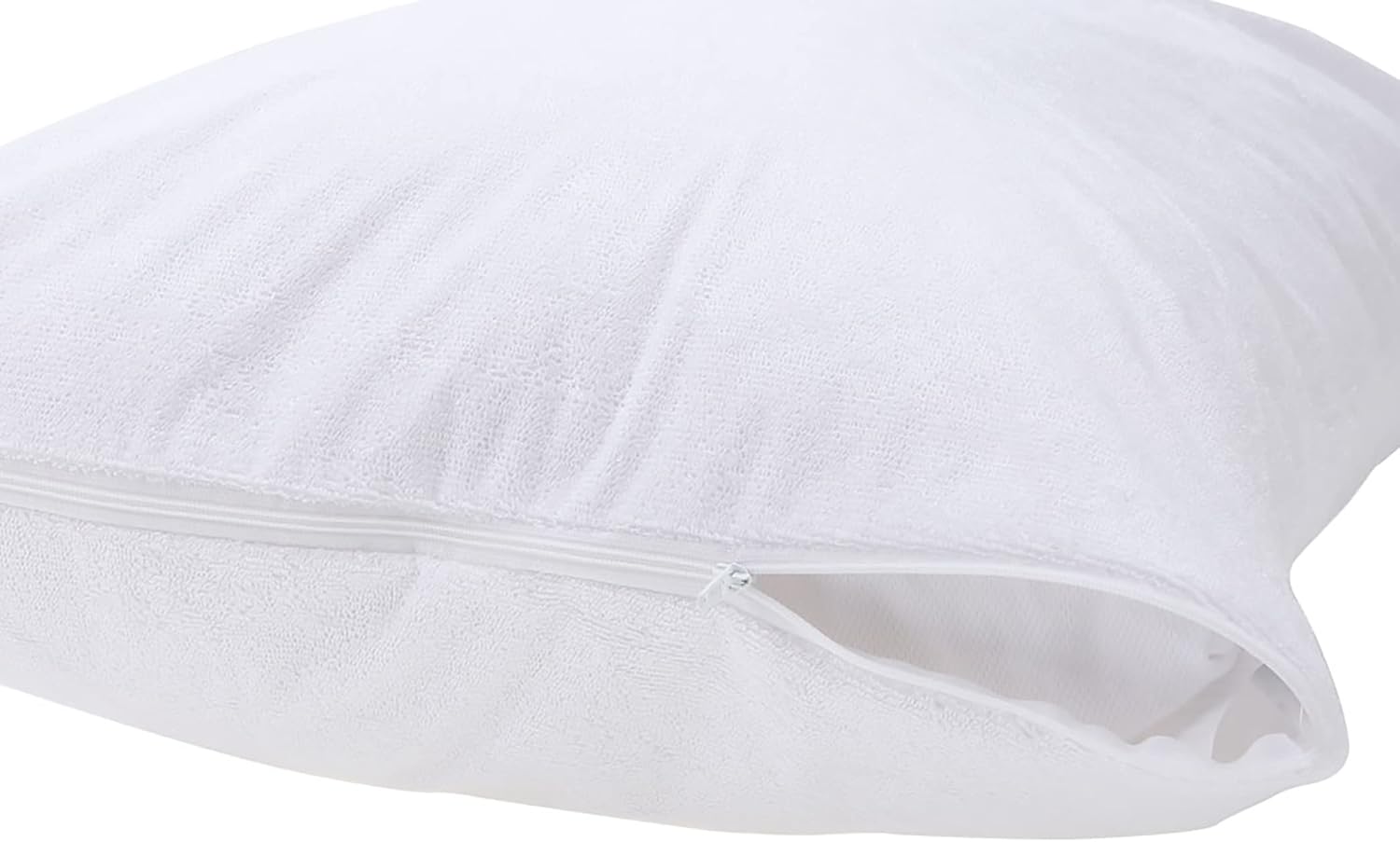 Kingnex Down Feather Proof Body Pillow Protectors 20x54 Waterproof Soft Bamboo Viscose Terry Pillow Covers 1 Pack Only 21x55 1 Pack Bamboo…