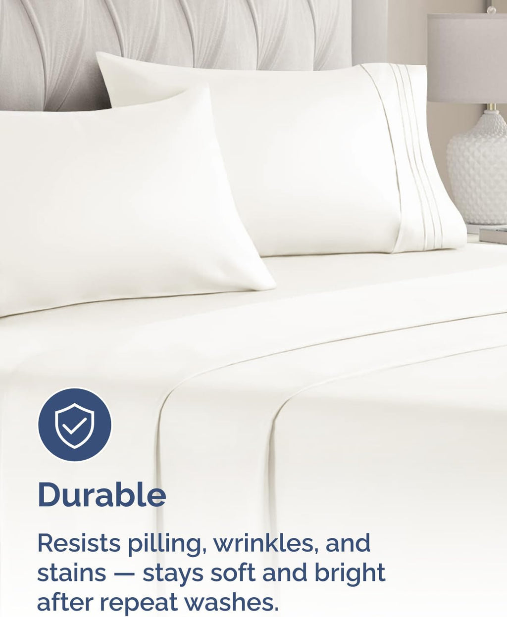 King Standard Pillow Cases Set of 6 - Ultra Soft Hotel Quality Pillowcase Covers - Comfy & Wrinkle Free - Shrink & Fade Resistant…