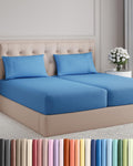 Split King Size 5 Piece Sheet Set - Comfy Breathable & Cooling Sheets - Hotel Luxury Bed Sheets for Women & Men - Deep Pockets, Easy-Fit…
