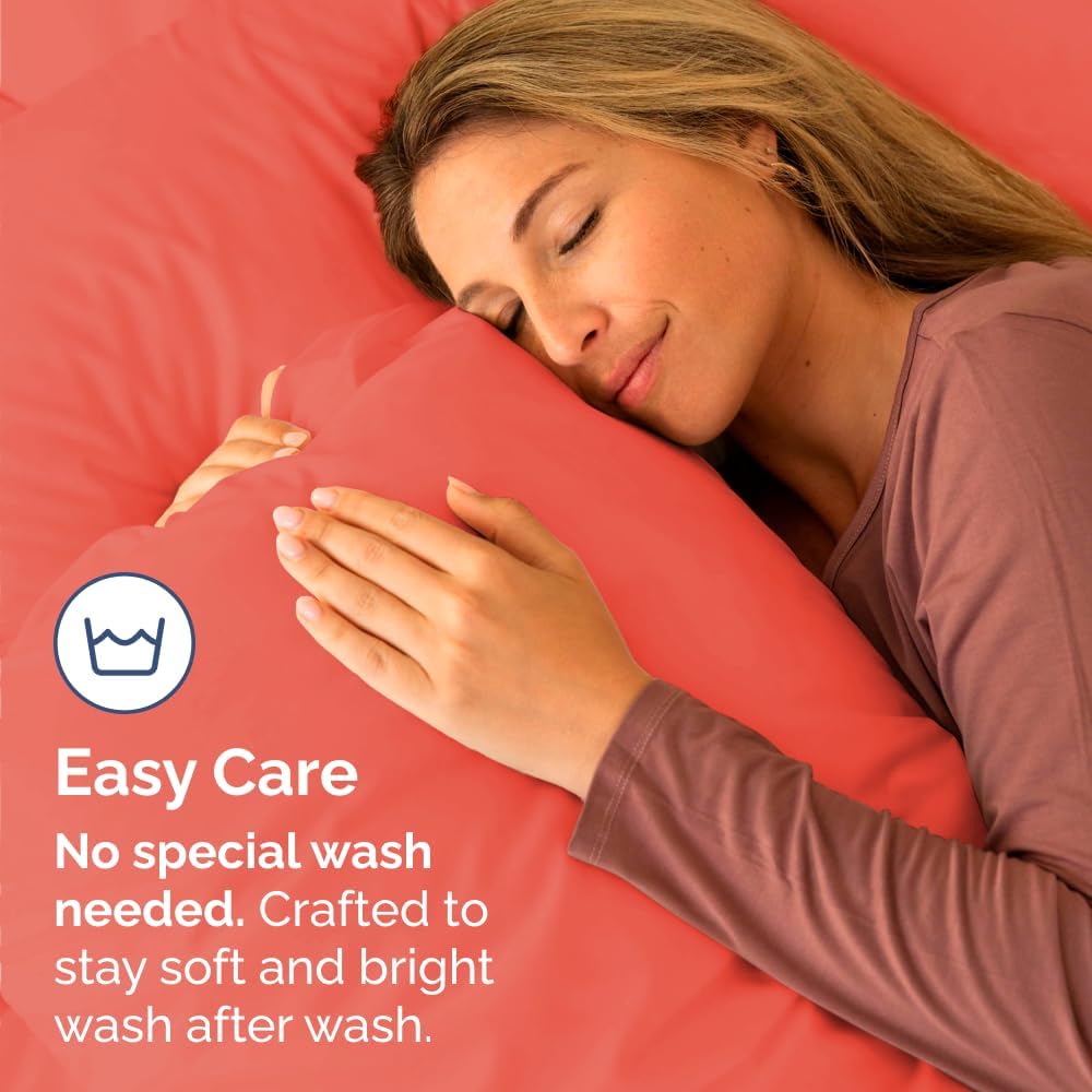 King Standard Pillow Cases Set of 4 - Soft Hotel Quality Pillowcase Covers - Comfy Bedding for Women, Men, Kids & Teens - Machine…