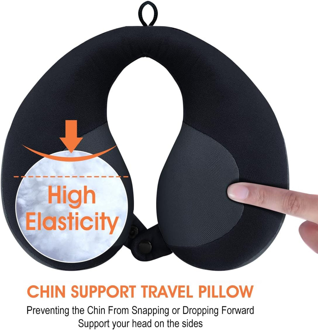 Infanzia Kids Chin Supporting Travel Neck Pillow, Helps Support Head and Neck, Comfortably Designed for Head, Neck, and Chin Support - Idea…