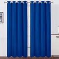 Lemomo Blackout Curtains 52 x 90 Inch Long Royal Blue Curtains Set of 2 Panels Room Darkening Curtains for Bedroom and Living Room 90 Inch…