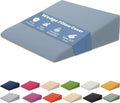 Xtreme Comforts Wedge Pillow Cover - Allergy-Friendly & Easy to Clean Cover - Fits Our (27" x 25" x 7") Wedge Pillow – Cerulean