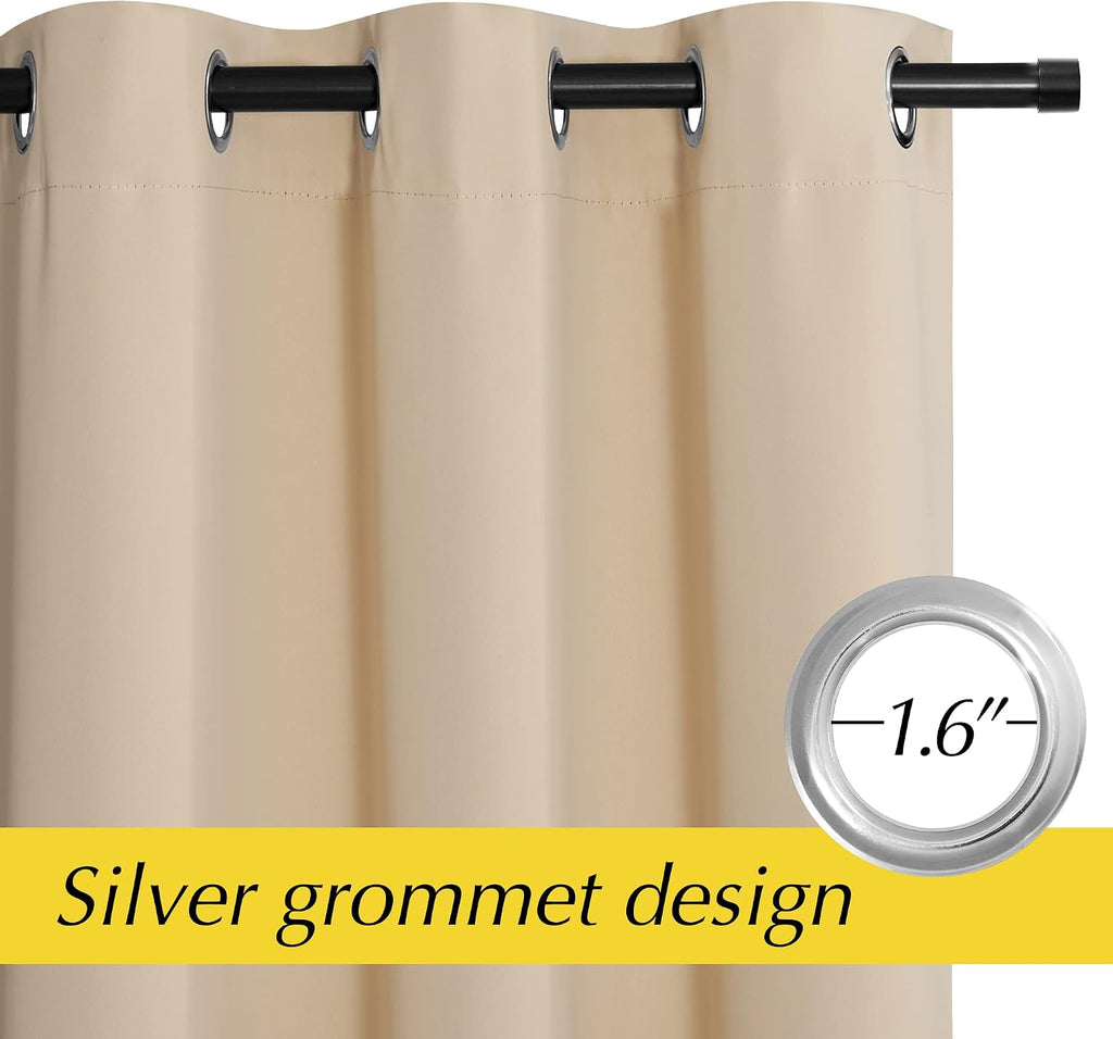 Nicetown Doorway Curtain, Thermal Insulated Blinds for Door Screen, Faux Accordion Insulated Privacy Door Window Curtain for Bedroom,42" Wi…