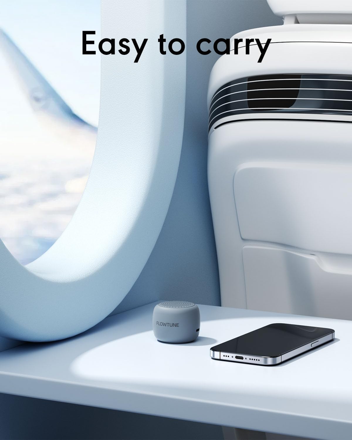 Sound Machine Flowtune White Noise Machine for Baby Adults, Mini Portable Sound Machine for Travel, 6H Timer, 18 Soothing Sleep Sounds…