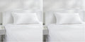 Amazon Basics King Pillow Pillowcases with Zipper, 100% Cotton Hypoallergenic, Pillow Protector, White (37 x 21 Inches), Pillows Not…