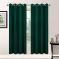 Yakamok Light Blocking Blackout Curtains, Thermal Insulated Room Darkening Drapes for Bedroom, Solid Grommet Top Window Curtains, 52x72…
