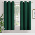 YoungsTex Emerald Green Blackout Curtains for Bedroom 72 Inch Length - Thermal Insulated Window Drapes with Grommet Room Darkening Privacy…
