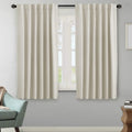 H.VERSAILTEX Light Reducing Curtains Thermal Insulated Window Treatment Panels Room Darkening Privacy Assured Drapes for Living…