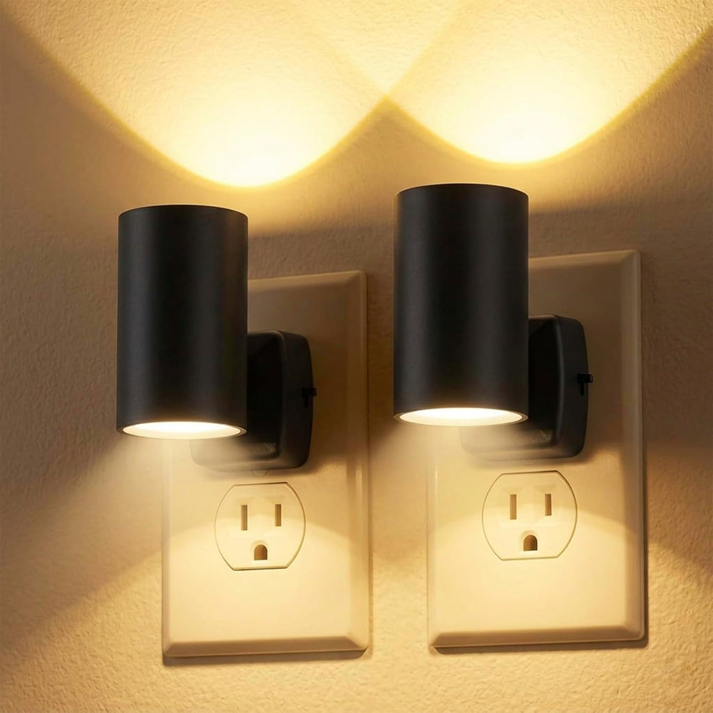 Night Lights Plug into Wall: ETL Certified Soft White 2700K Dusk to Dawn Sensor Dimmable LED Plug in Night Light for Hallway Bedroom…
